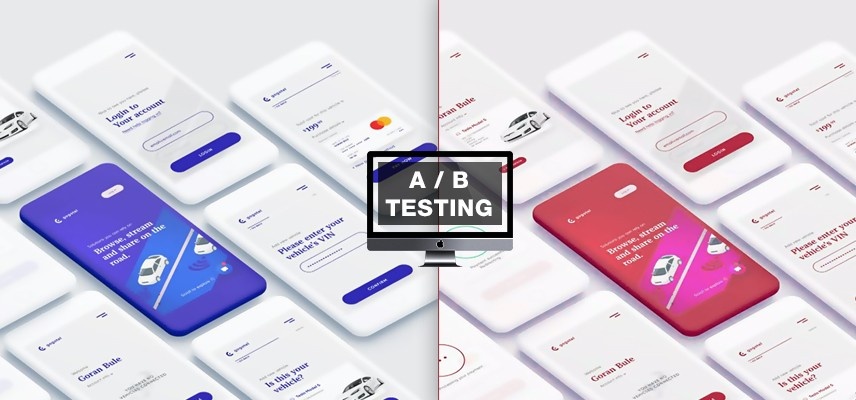 A/B Testing Mobile Design Elements by Web Design Company India