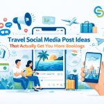 travel social media post